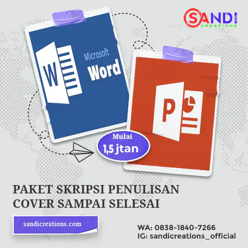 Paket Skripsi Full Bab Sampai Selesai